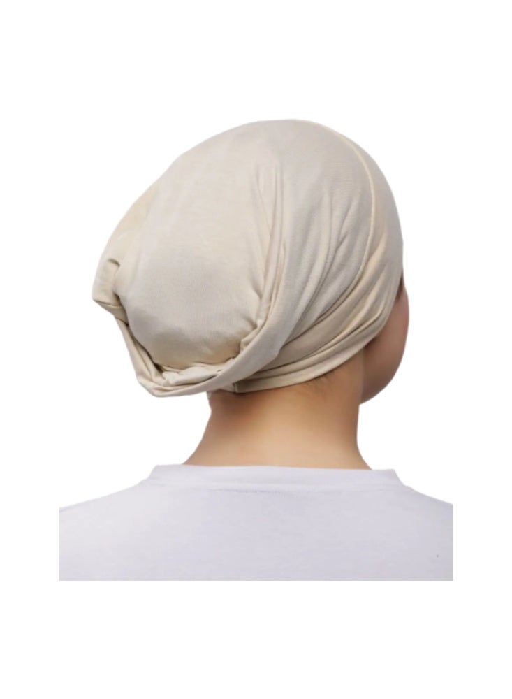 بندانة حجاب سوري بلمسة قطنية ناعمة - متعددة الألوان - Image 3